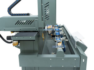 Máy khoan khóa nhôm 2 đầu Jinlixing CNC 3000