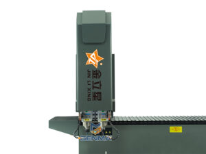 Máy khoan khóa nhôm 2 đầu Jinlixing CNC 3000