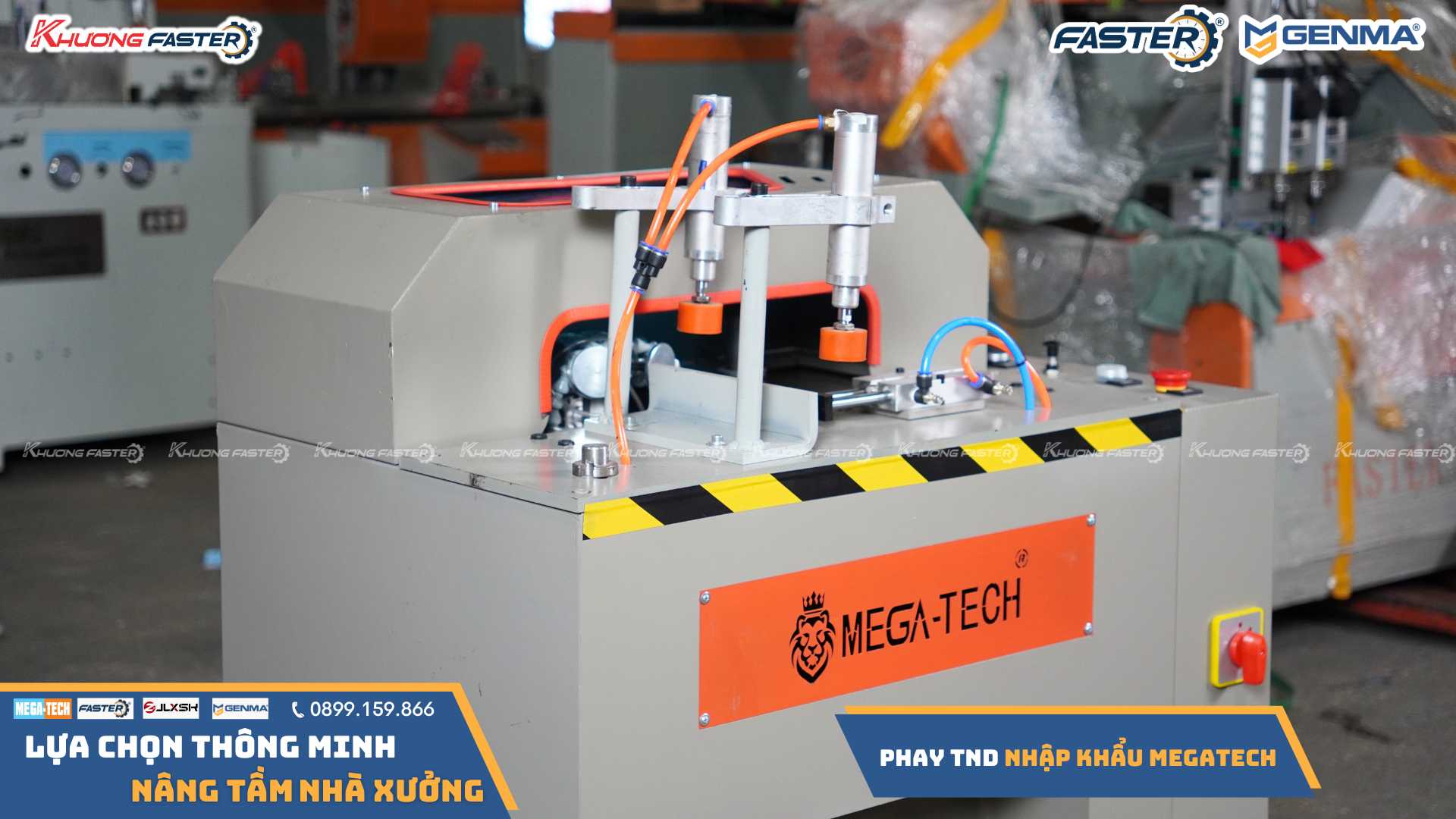 Máy Phay Đố Nhập Khẩu Megatech Giá Rẻ – Thay Dao Nhanh, Hiệu Quả Vượt Trội