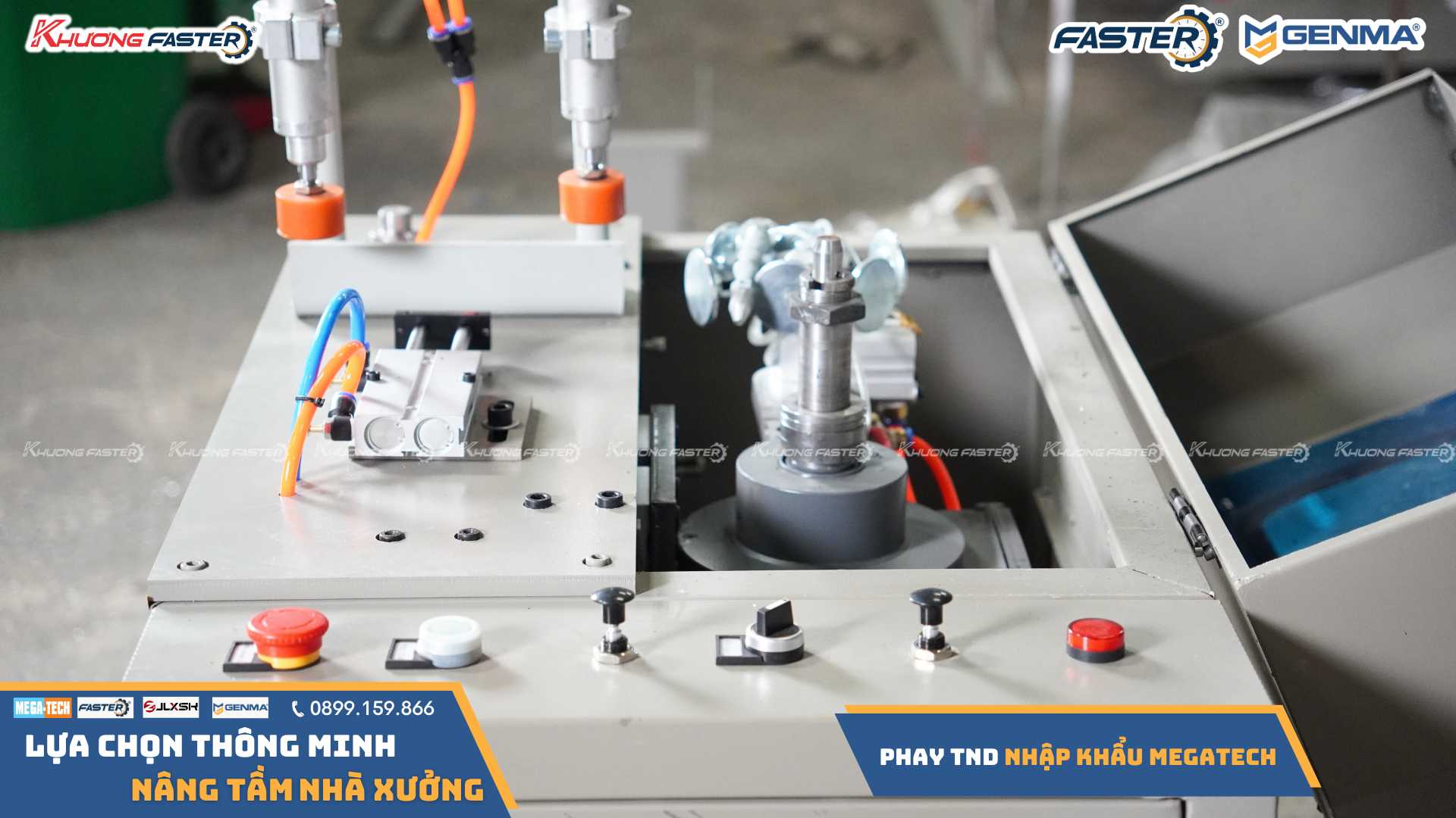 Máy Phay Đố Nhập Khẩu Megatech Giá Rẻ – Thay Dao Nhanh, Hiệu Quả Vượt Trội