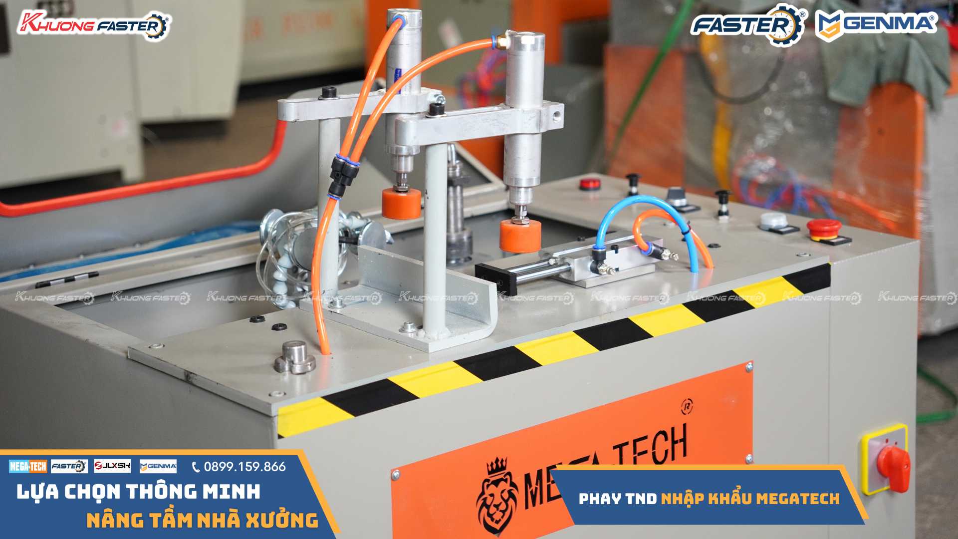 Máy Phay Đố Nhập Khẩu Megatech Giá Rẻ – Thay Dao Nhanh, Hiệu Quả Vượt Trội