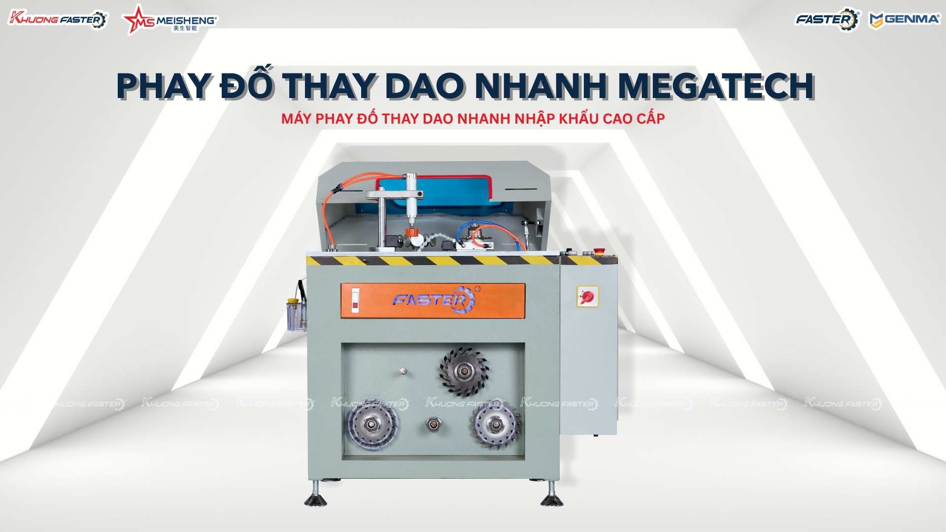 Khám Phá Máy Phay Đố Cao Cấp Nhập Khẩu Faster – Thay Dao Nhanh, Hiệu Suất Vượt Trội